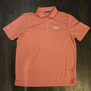 PGA Tour Championship East Lake Men's Coral Polo Shirt